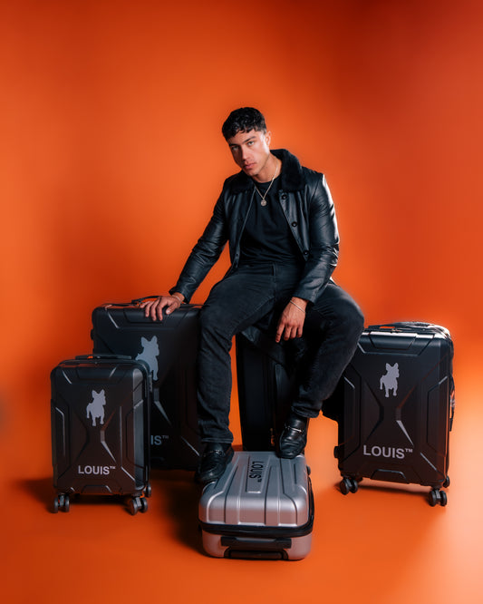 SET TRAVEL BAG LOUIS BLACK