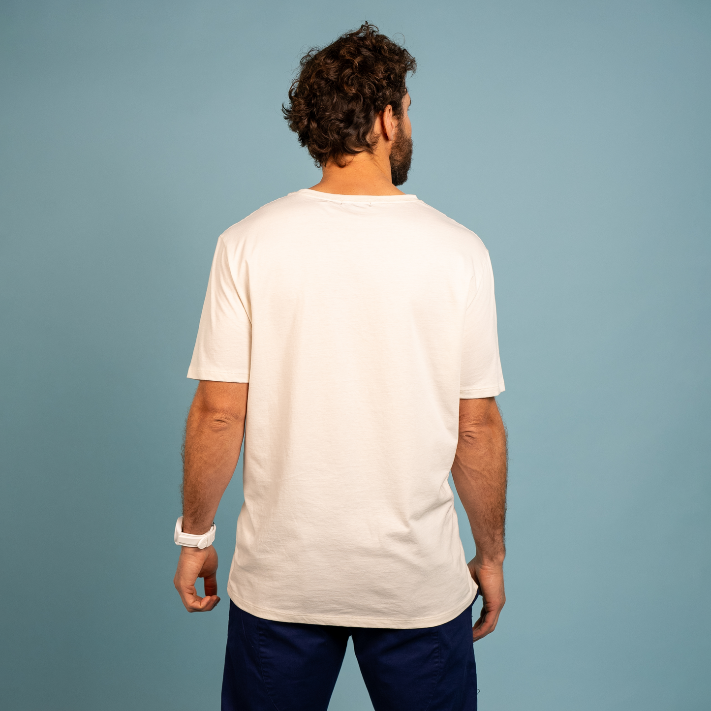 Polera Basic Frenchie White